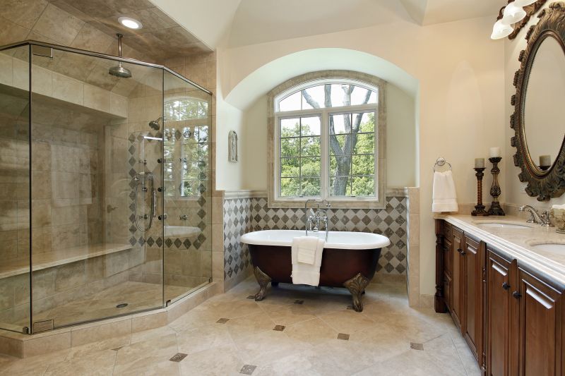 Elegant Tub and Shower Combo